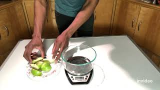 How to use a Salter Scale to weigh fruits and veggies