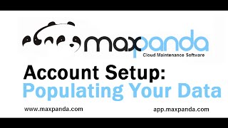 6. Account Setup: Populating Your Data