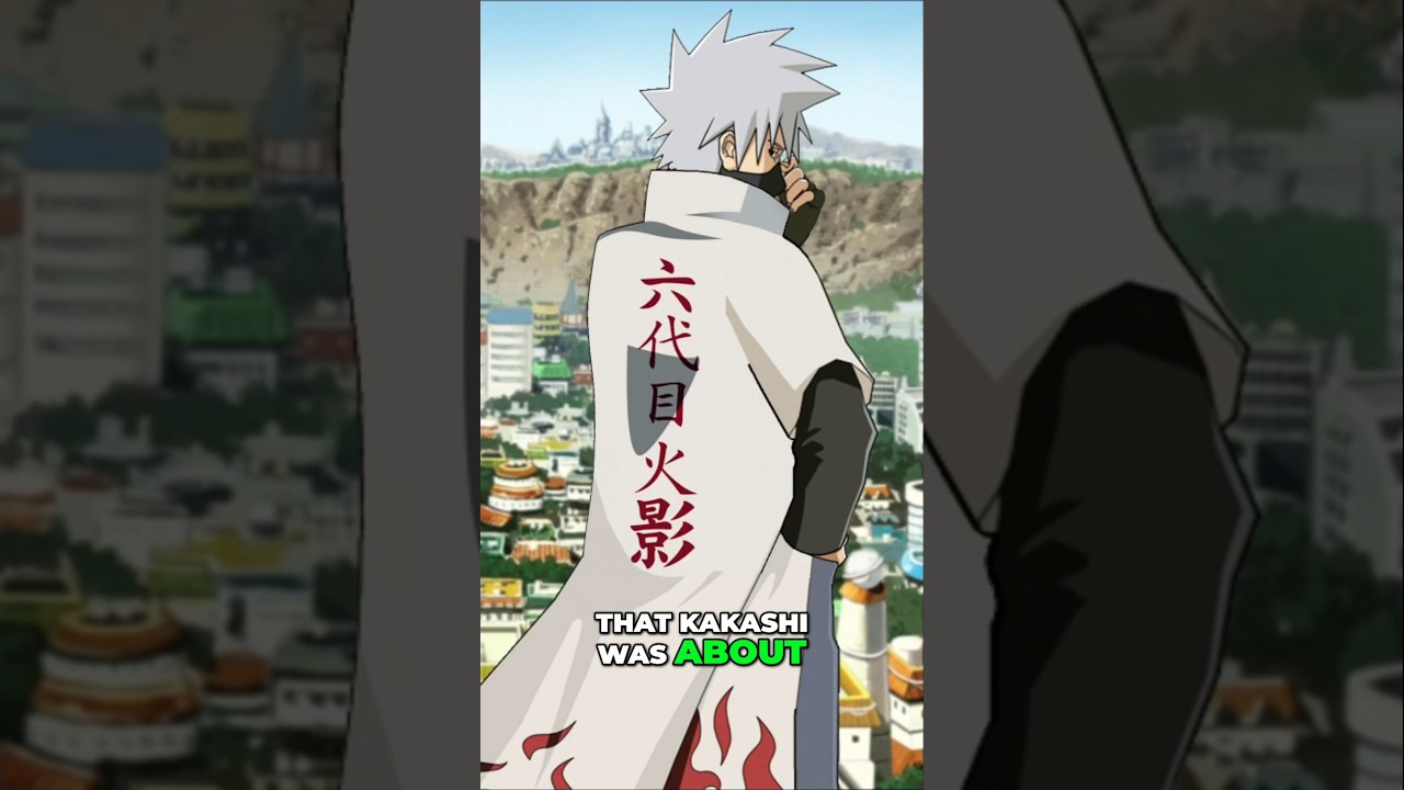 Kakashi Almost Took An S Rank Mission As Sixth Hokage!