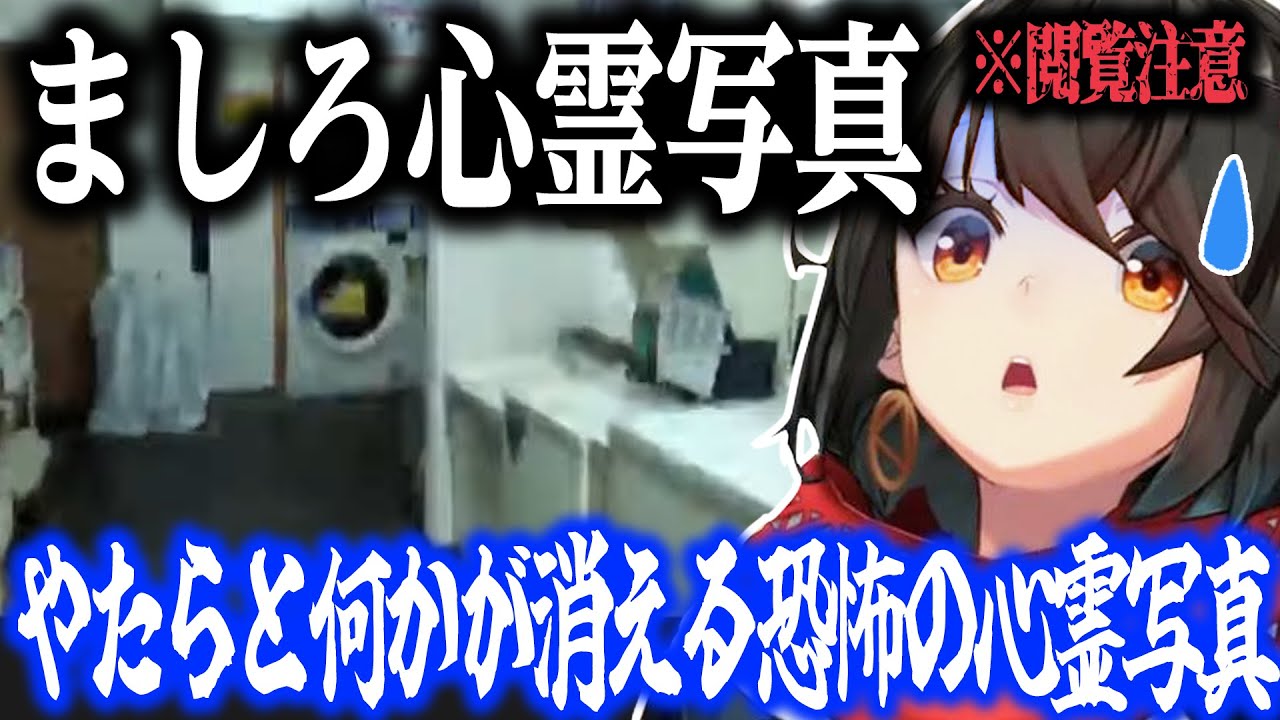 【心霊】やたらと何かが消える恐怖の心霊写真・動画(一部点滅注意)【にじさんじ/ましろ/切り抜き】