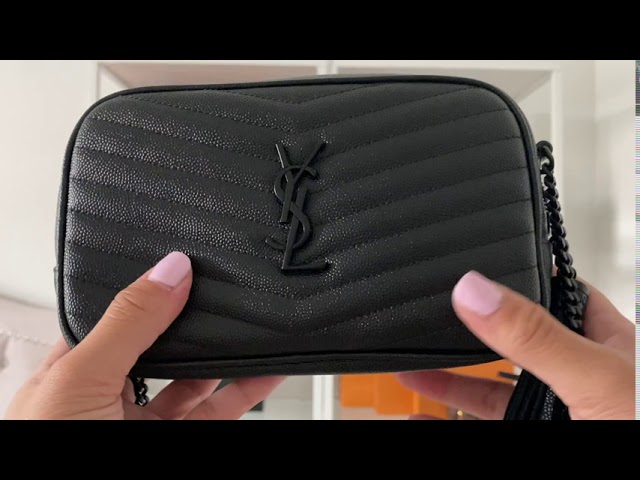 YSL MINI LOU CAMERA BAG: REVIEW is it WORTH IT?! /SAINT LAURENT/ VERSATILE  DESIGNER BAG/ MERLOVESLUX 