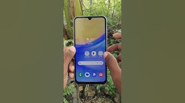 How to set split screen in Samsung Galaxy A15 Smartphone