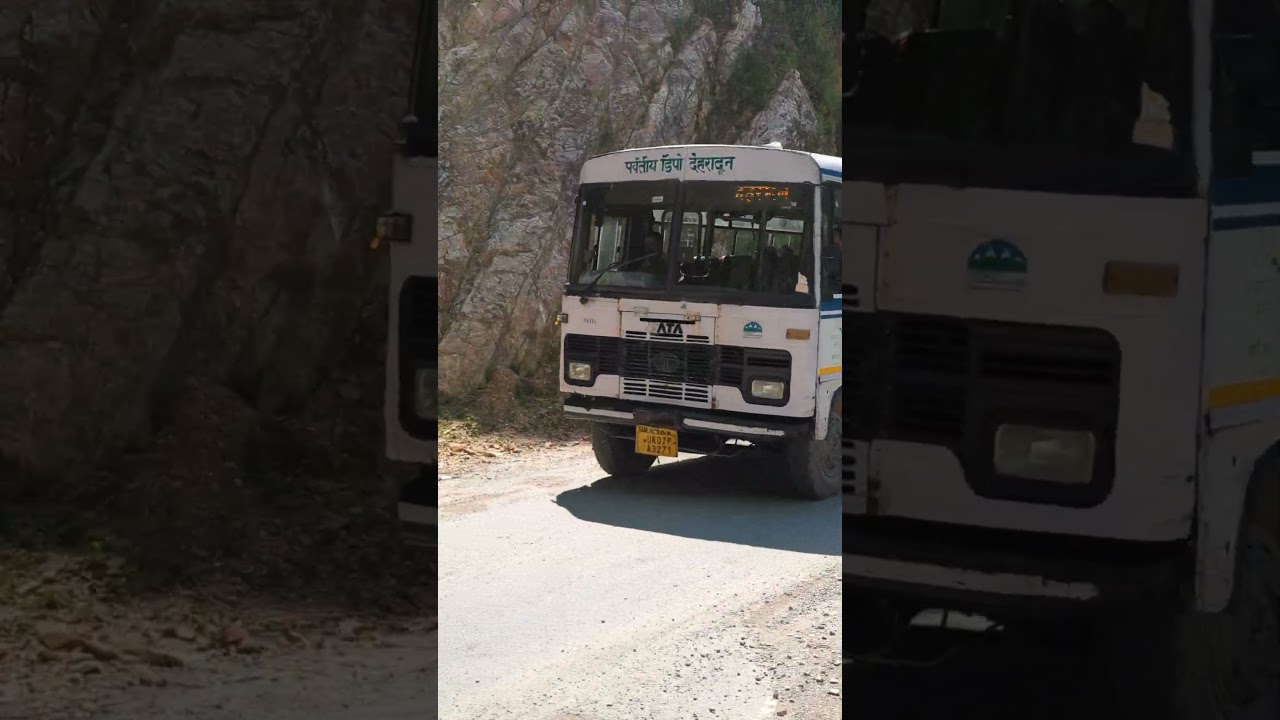 Uttarakhand Roadways in mountains 🏔️🏔️
