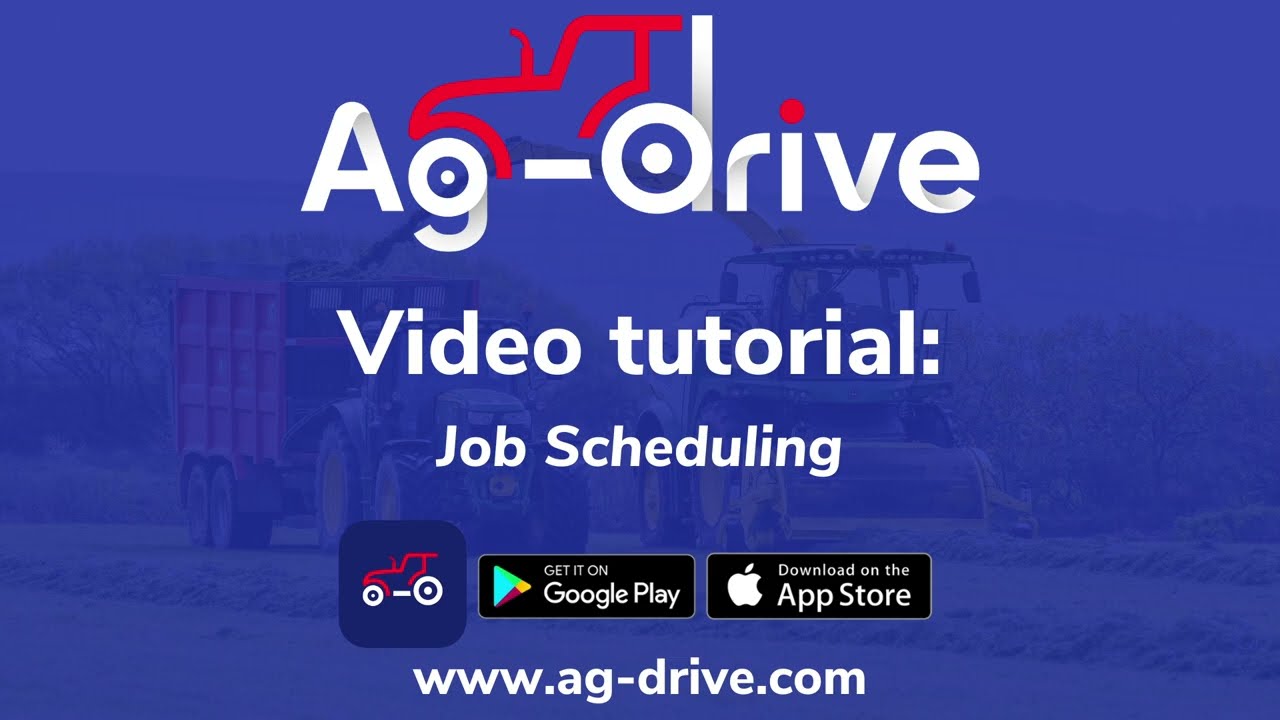 Ag-drive tutorial: Job scheduling