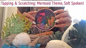 ASMR * Mermaid Theme =D!! * Fast Tapping & Scratching  * Soft spoken * ASMRVilla