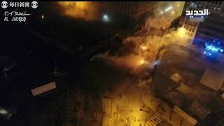 レバノン反政府デモで衝突、160人負傷