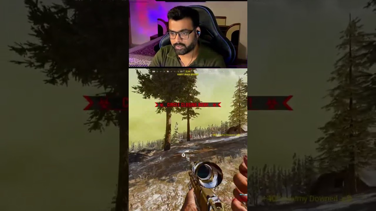 First Snipe, Then Dominate Warzone Verdansk 1v3 GPR 