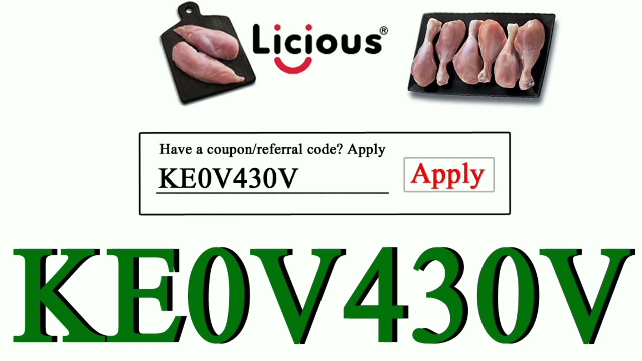 Licious Coupon Code 2022