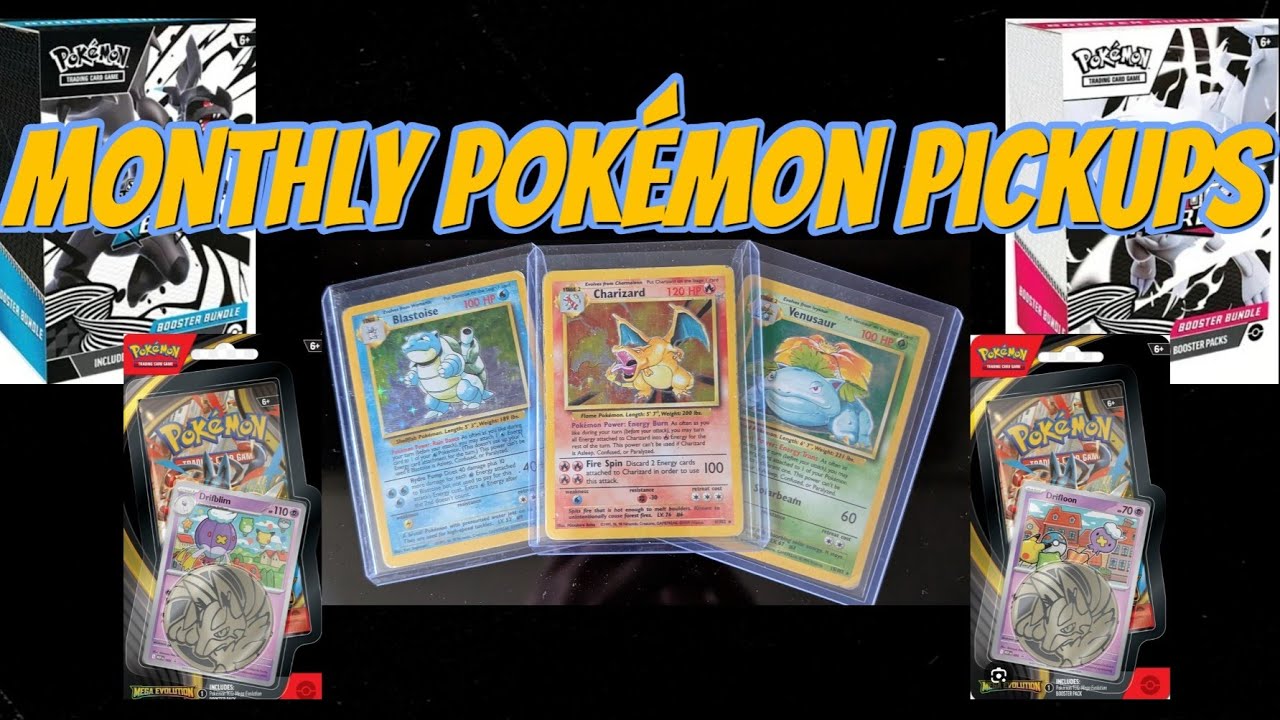 Monthly Pokémon Pickups, Modern & Vintage