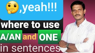 Difference Between 'A/ An' and 'One'
