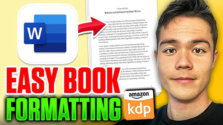 How to Format a Book in Microsoft Word for Amazon KDP (Step-by-Step)