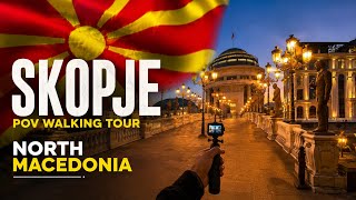 POV: My First Day in SKOPJE 🇲🇰 | Airport Arrival & First Impressions of North Macedonia