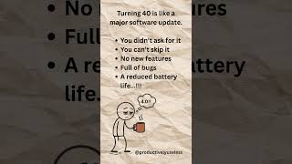 Turning 40 Is Like a Software Update Nobody Asked For 😅