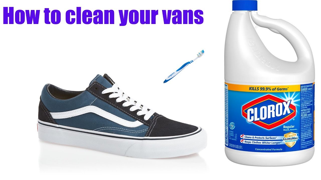 How To Clean Vans/Skate Shoes *EASY* *NEW* - YouTube