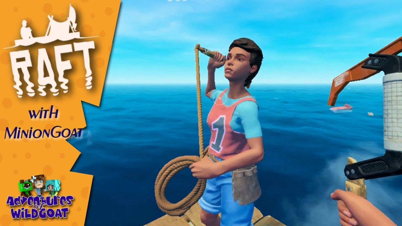 Sinking our Raft - Raft with Mini - YouTube