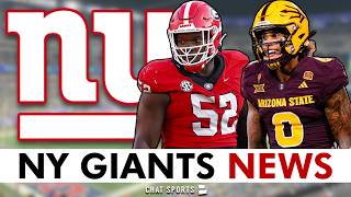 New Giants Draft Rumors Ft. Jordyn Tyson & Christen Miller