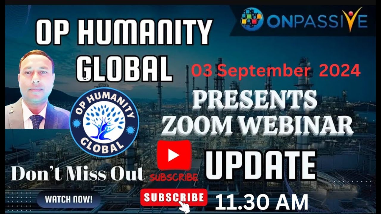 #ONPASSIVE Sanjay Kumar Vishwakarma Live Stream 03-09-2024 - YouTube