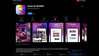 wombo is removed for ipad :/ screenshot 3