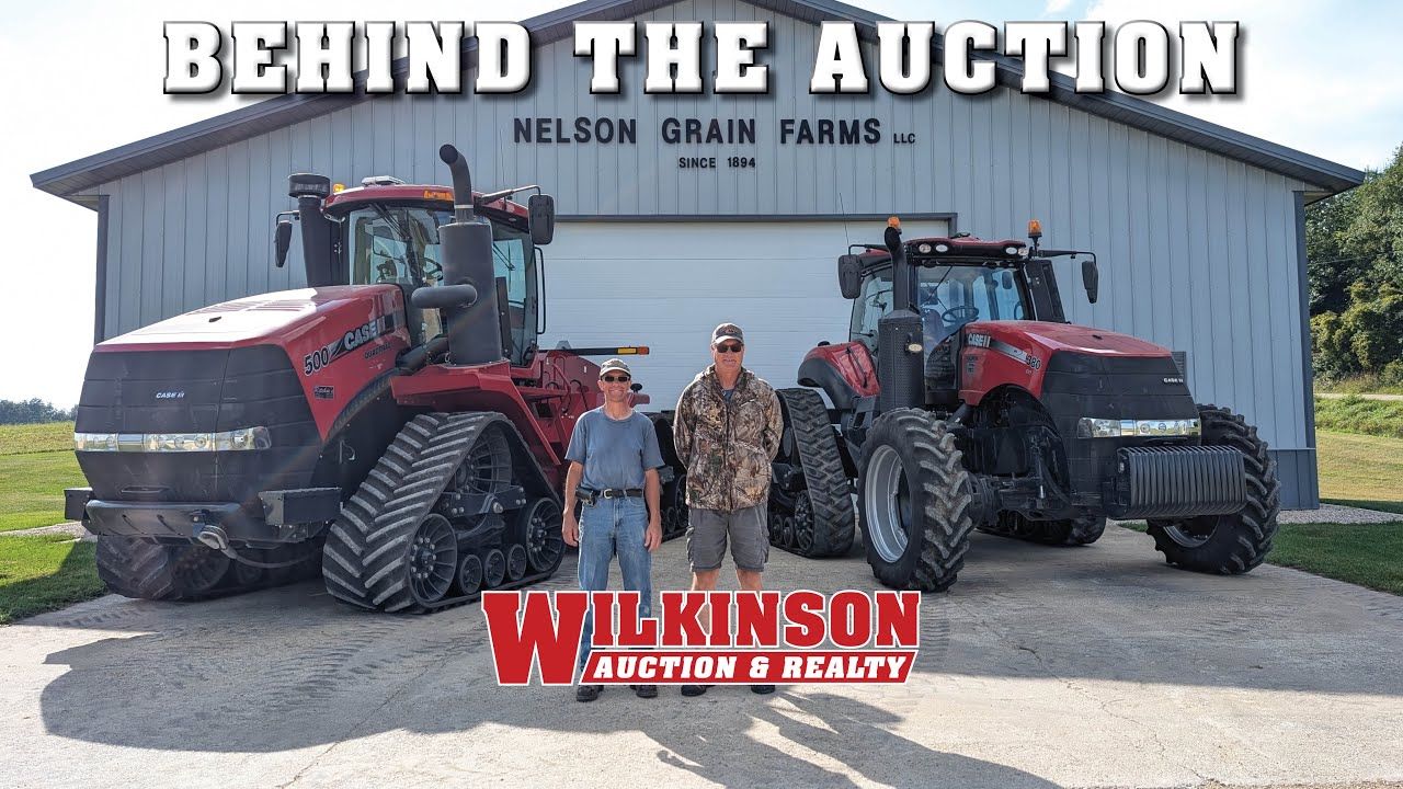 За аукционом: выход на пенсию Nelson Grain Farms