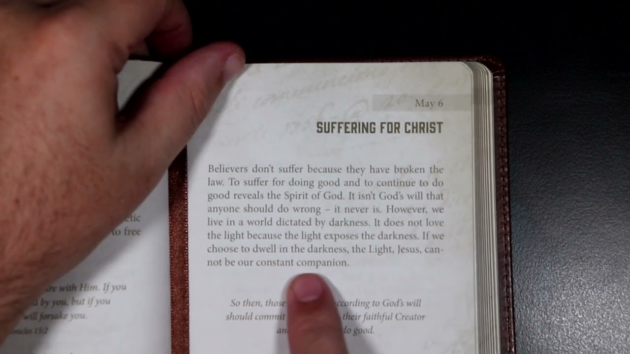 An Anchor For The Soul - May 6th - SUFFERING FOR CHRIST