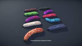 Breakable WORM model for Unity | Asset store (Promo-01) #3dgamedevelopment
