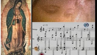 Incredible Discovery Music Found Hidden On The Mantle Of Our Lady Of Guadalupe. Here Is The Melody