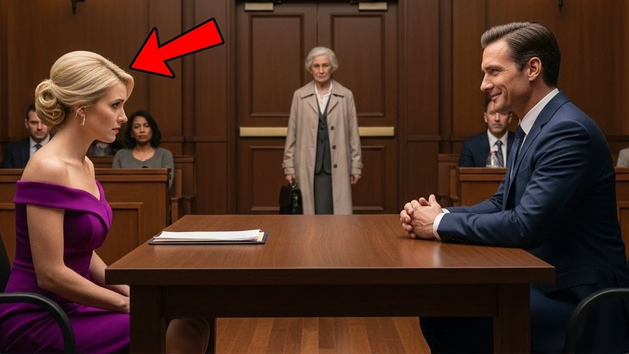 Mąż uważał, że żona jest przegrana w sądzie – do chwili, gdy na salę wkroczyła jej matka