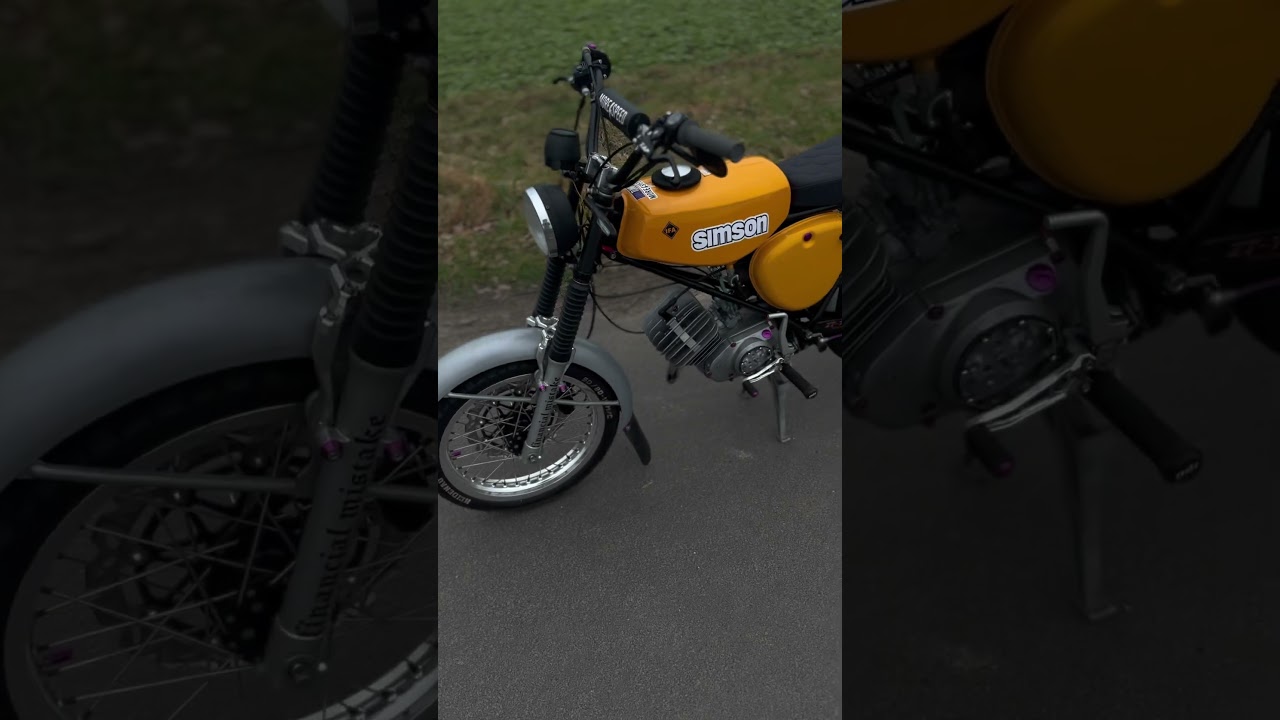 85ccm Simson ist fertig vorbereitet fürn Tüv🙌🏽 
