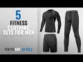 Top 10 Fitness Clothing Sets For Men [2018]: Fitness Clothing Set, SPARIN Sport Clothing for Men,