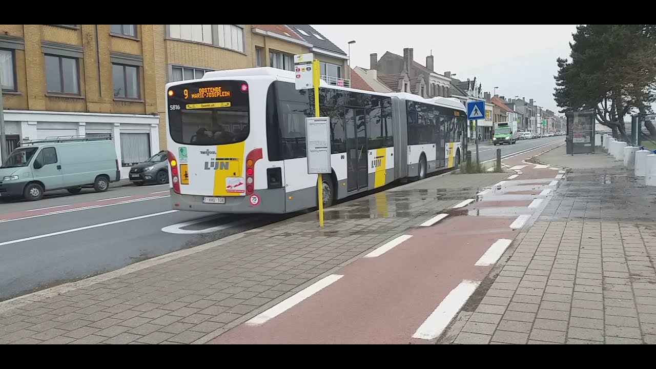 VanHool NewAG300 5816 | 9 - Sas Slijkens via Groenendijk | Sound & Lijn opname | Oostende