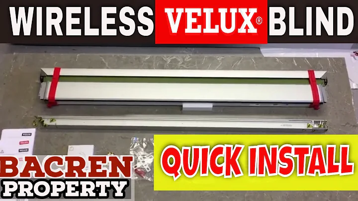 How To Fit a SOLAR Velux Window Blind In MINUTES | NO WIRING or TOOLS Required