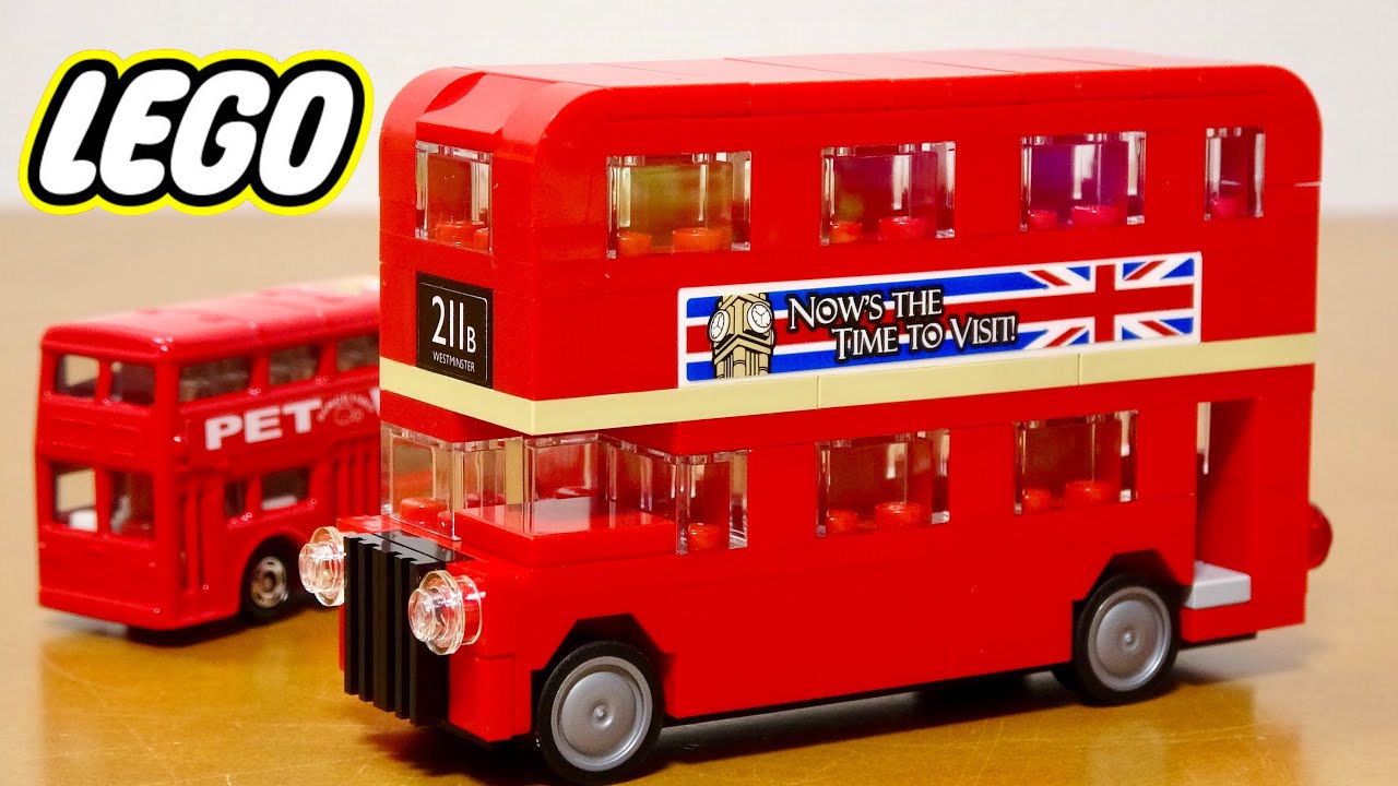 LEGO Creator 40220 Double Decker Mini London Bus Assembly