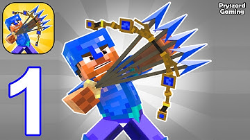 Craft War: Merge Battle - Gameplay Walkthrough Part 1 Craft Army Commander Merge Archer Level 1-10