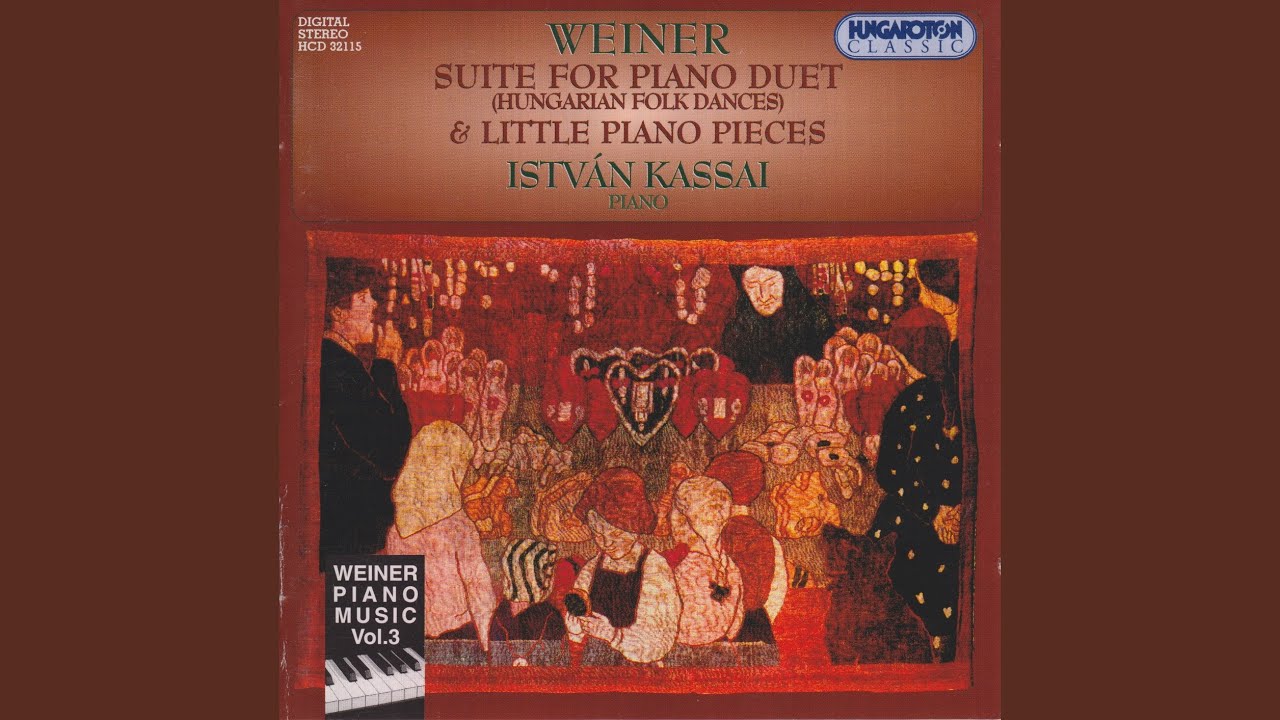 Hungarian Folk Music Op. 42 - II. Intermediate piano pieces - 20. Lyányom, lyányom,...