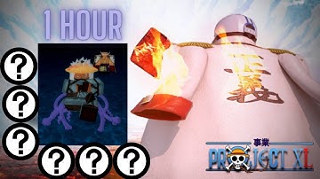 What 1 Hour of Grinding in Project XL Gets You!