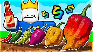 I grew insanely hot peppers to make me BILLIONS in Roblox