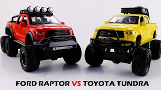 Ford Raptor VS Toyota Tundra Restoration Abandoned | Model Cars