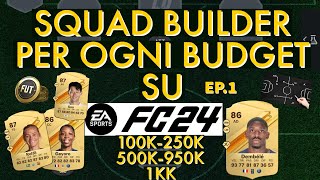 5 SQUADRE PER OGNI BUDGET su FC 24 - 100K-250K-500K-900K-1.5KK [EP.1]