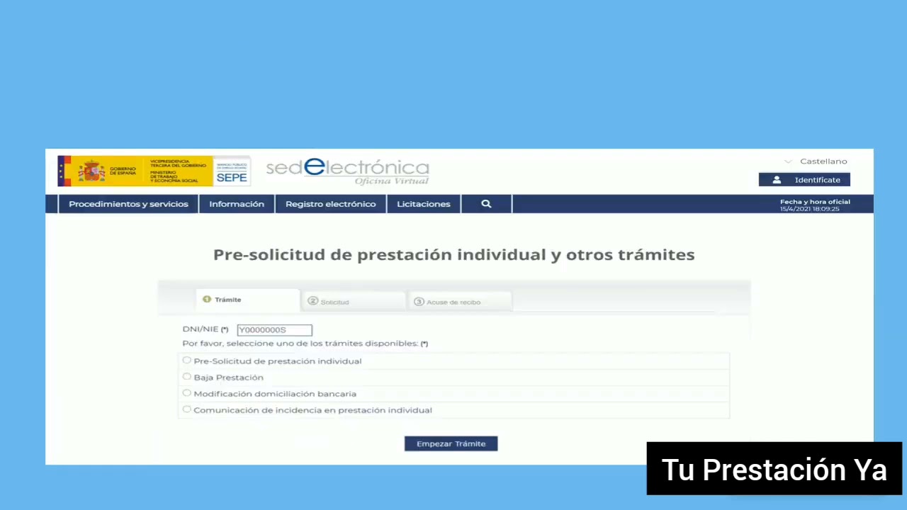 PRESOLICITUD SEPE 2021