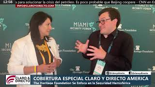 Entrevista en ‘Claro y directo Miami’