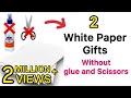 2 Easy and Cheap White Paper Craft Ideas | DIY White Paper Craft | DIY Craft | Paper Craft |Tutorial