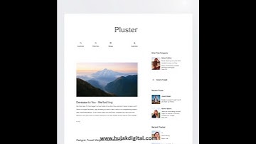 Blogging Website Design 65 Hulak Digital #staticwebsitedesign #webdevelopment #design #creativeweb