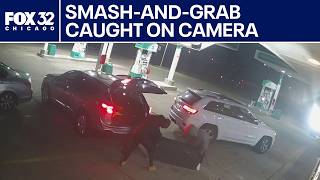 Video shows thieves steal ATM in latest Chicago smash-and-grab