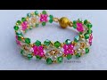 Flower Garden//How I Make This Bracelet// Useful &amp; Easy