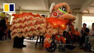 Singapore’s lion dance with a twist