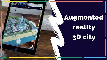 Augmented reality print | 3D AR city