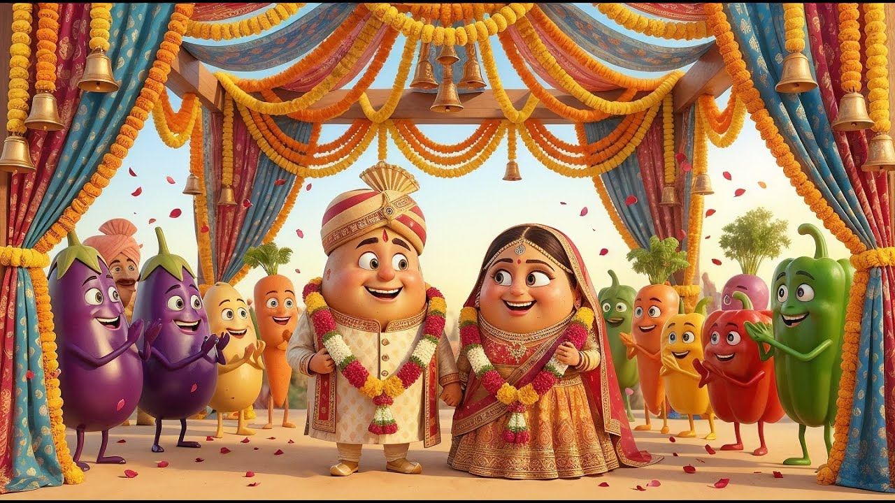 Aalu Ki Barat | Kids Hindi | Hindi Cartoon Video | आलू की बारात | Popular Kids Rhyme | Kido Pie