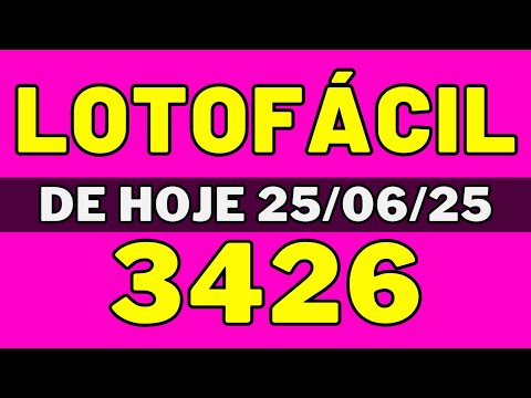 🍀Lotofácil 3426 –