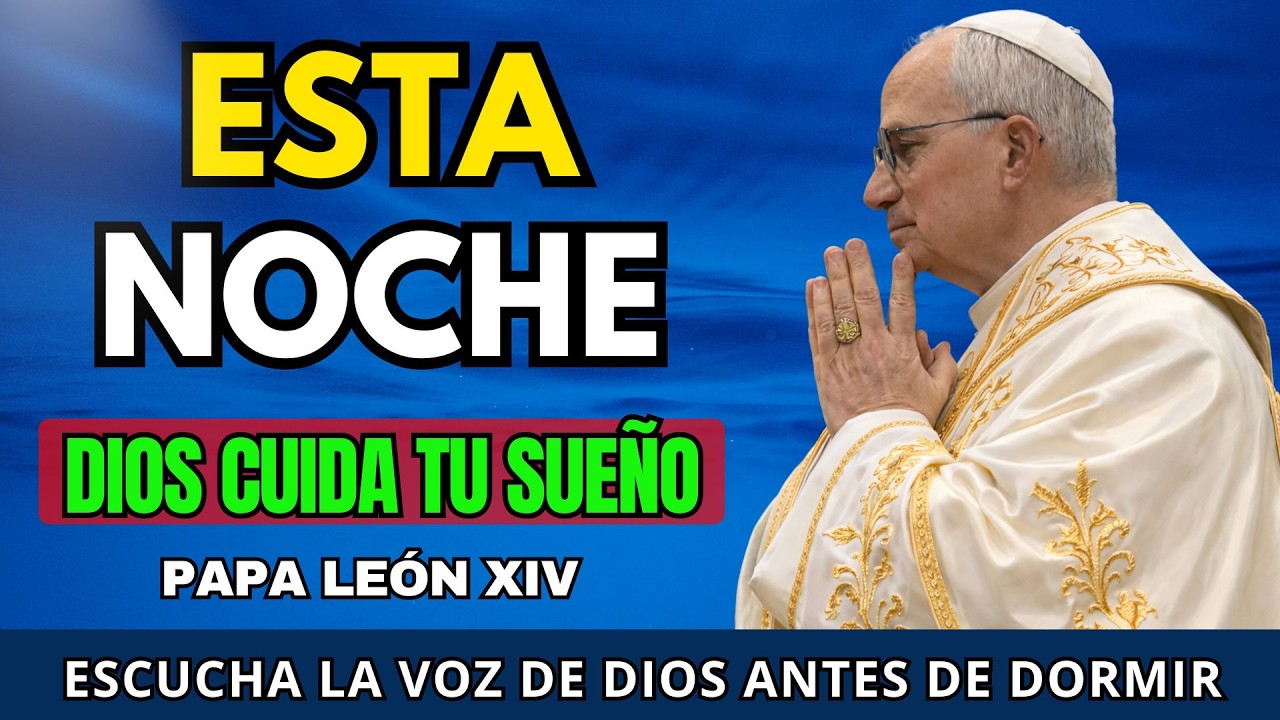 🌙 ORACIÓN PODEROSA de la NOCHE | Recibe la PROTECCIÓN  y DESCANSO TOTAL de DIOS 🙏