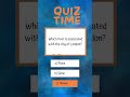 Can you SCORE 100% #generalquiz